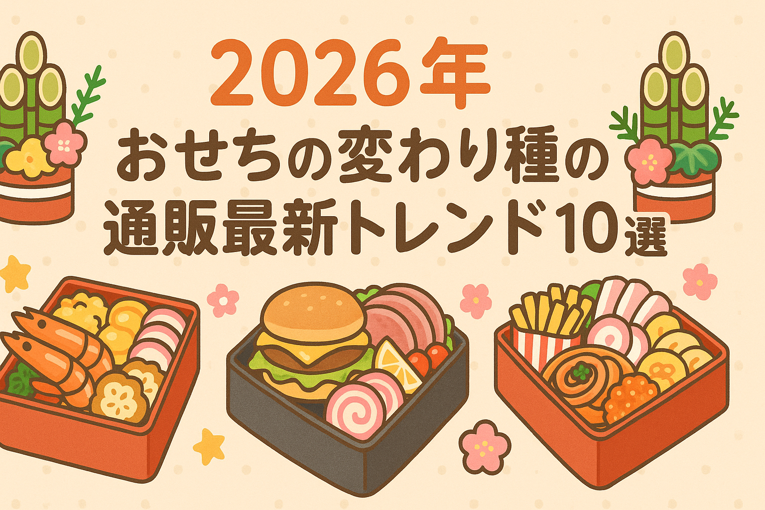 2026　おせち　変わり種